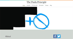 Desktop Screenshot of paulaprinciple.com